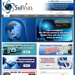 site institucional integrado com e-commerce